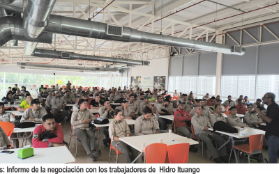 Unidos y avanzando en el proceso de negociación con EPM